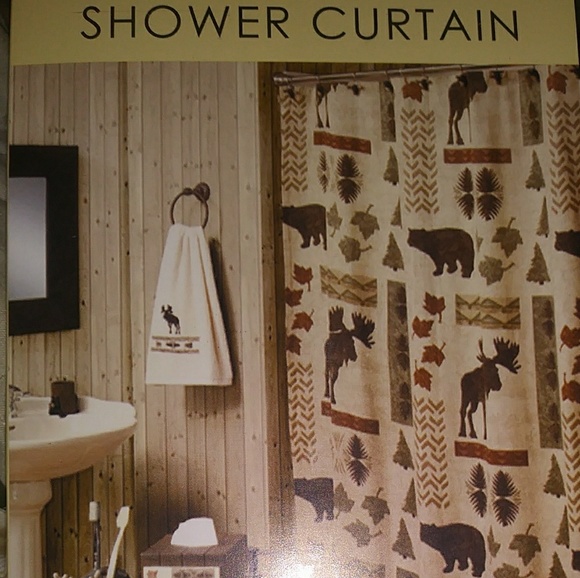 Big country shower curtain - Picture 2 of 2